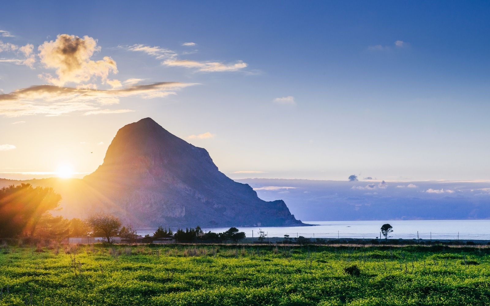 Beautiful tropical scenery in Reunion, perfect for vacation and travel